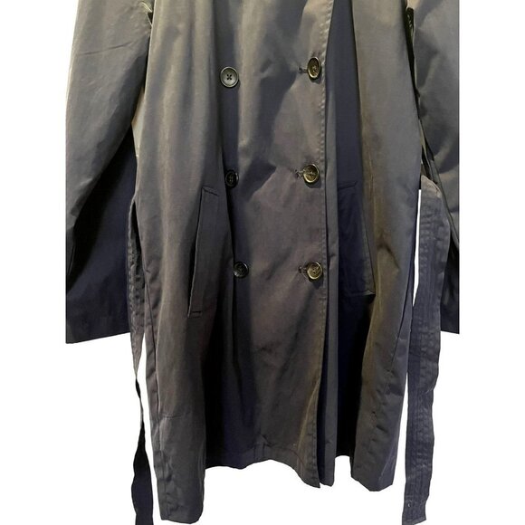 Old Navy Double Breasted Belted Trenchcoat M - Picture 5 of 12